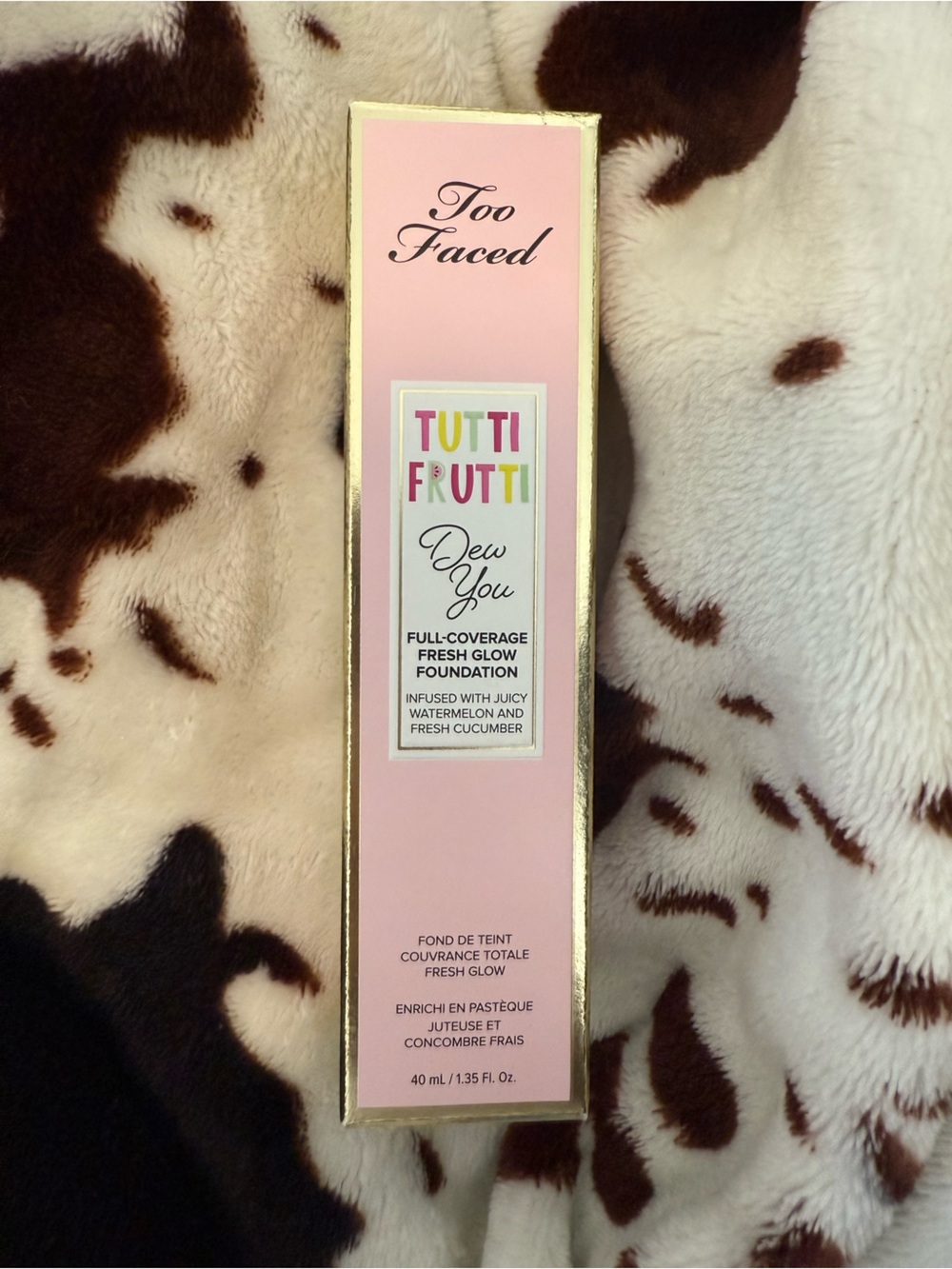 Too Faced Tutti Frutti Dew You Full-Coverage Fresh Glow Foundation -